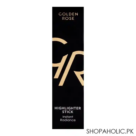 golden rose highlighter stick, 02 bright pink, instant radiance, paraben free image3