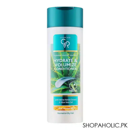 Golden Rose Hydrate & Volume With White Nettle Extract & Aloe Vera Gel Conditioner, For Normal To Oily Hair, 430ml - Main Image