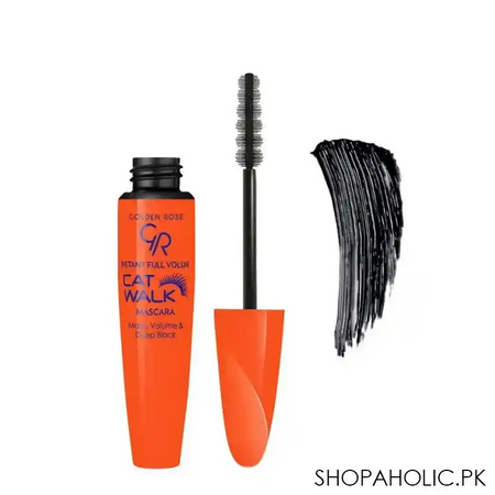 golden rose instant full volume cat walk mascara deep, black main image