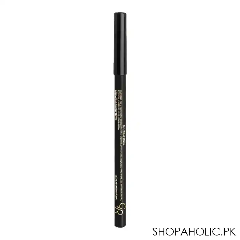 golden rose kohl kajal eye pencil, blackest black image3