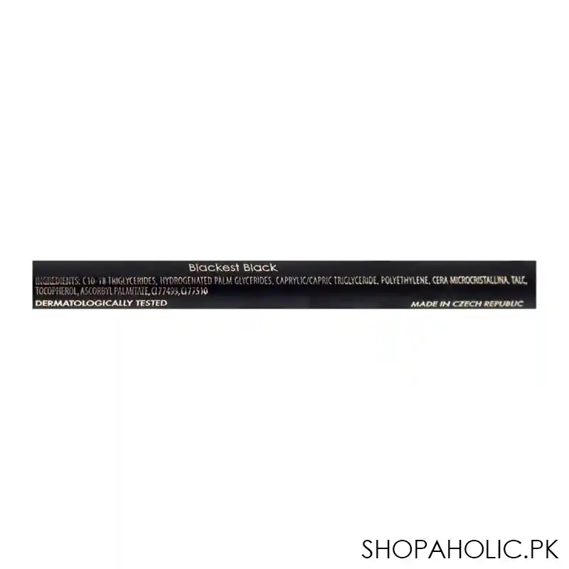 golden rose kohl kajal eye pencil, blackest black image4