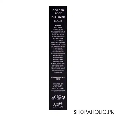 golden rose liquid eyeliner dipliner, black image5