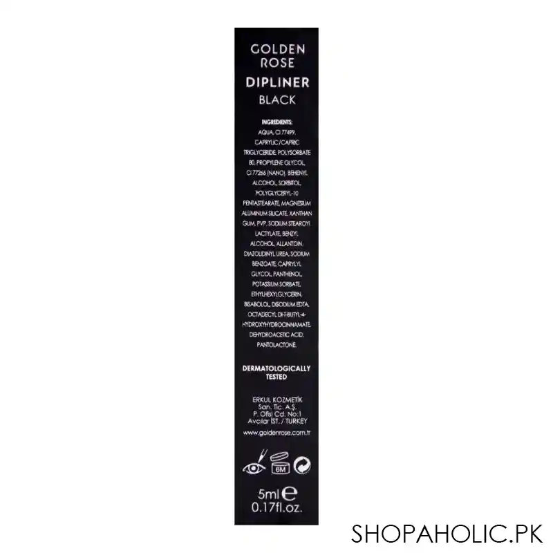 golden rose liquid eyeliner dipliner, black image5