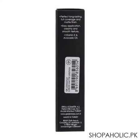 golden rose longstay liquid matte lipstick, 01 image5
