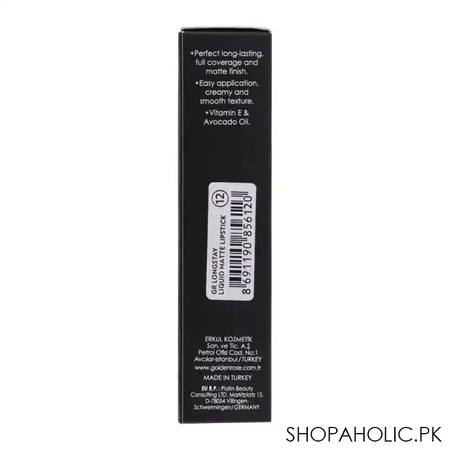 golden rose longstay liquid matte lipstick, 12 image5