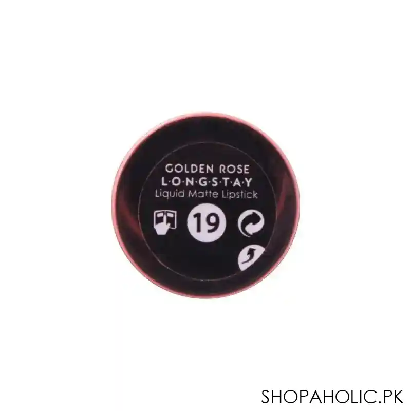 golden rose longstay liquid matte lipstick, 19 image2
