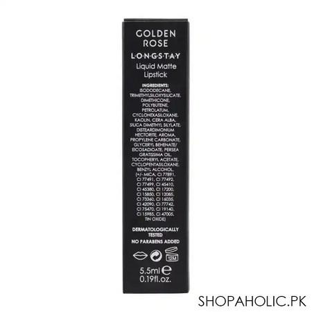 golden rose longstay liquid matte lipstick, 24 image4