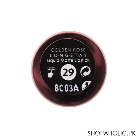 golden rose longstay liquid matte lipstick, 29 image2