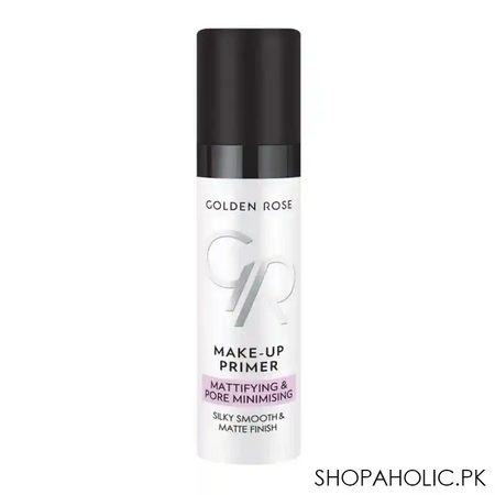 golden rose make up primer, mattifying & pore minimising, silky smooth matte finish main image