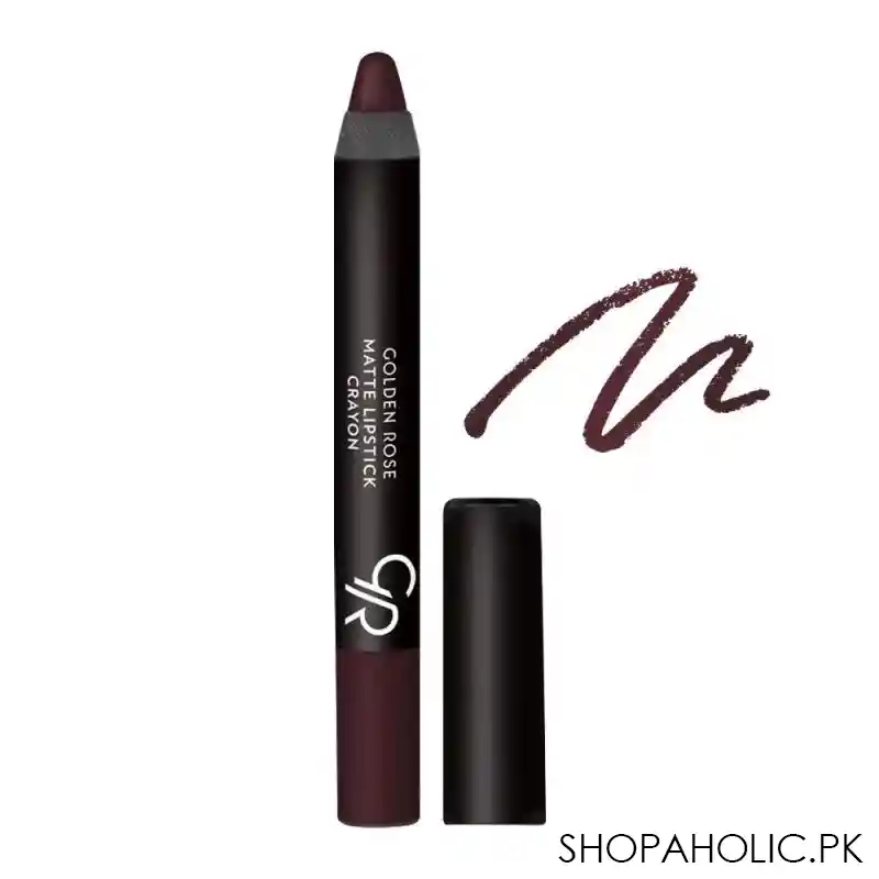 golden rose matte lipstick crayon, 03 main image
