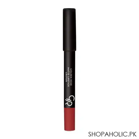 golden rose matte lipstick crayon, 09 image2