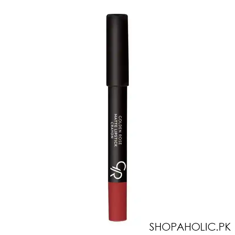 golden rose matte lipstick crayon, 09 image2