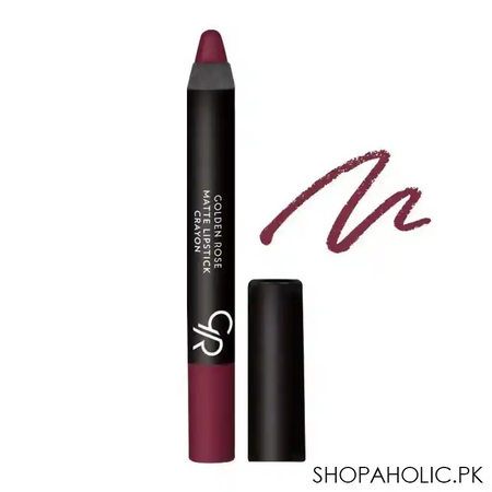 golden rose matte lipstick crayon, 19 main image