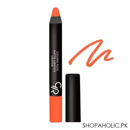 golden rose matte lipstick crayon, 24 main image