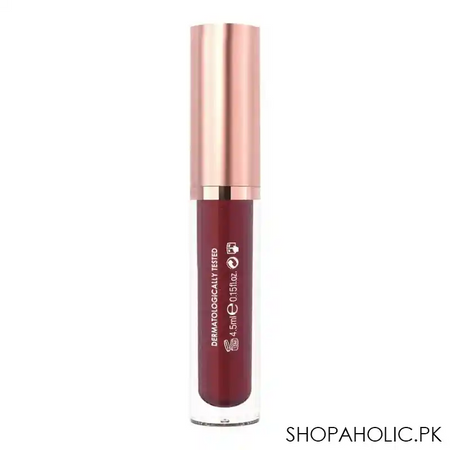 golden rose metals matte metallic lip gloss, 58, plum image3