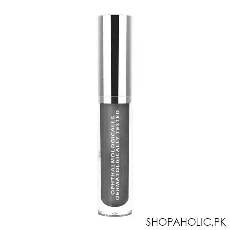 golden rose metals matte metallic liquid eyeshadow, 109, gunmetal image2