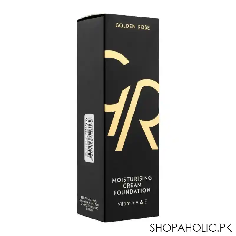 golden rose moisturising cream foundation, vitamin a + e, 07 image3