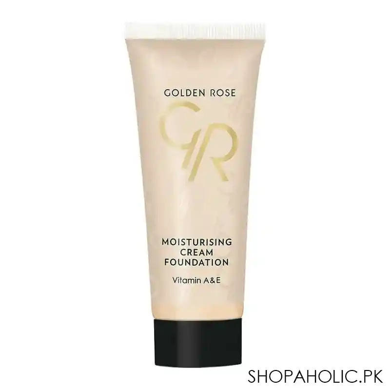 golden rose moisturising cream foundation, vitamin a + e, 07 main image