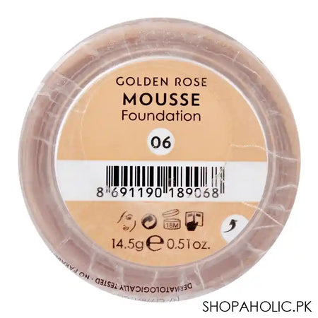 Golden Rose Mousse Foundation, 06 - Image 2
