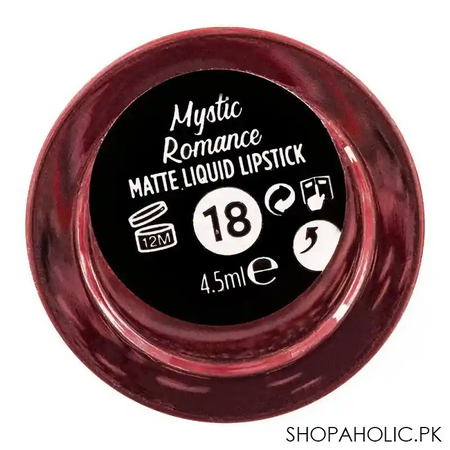 golden rose mystic romance matte liquid lipstick, 18 image3