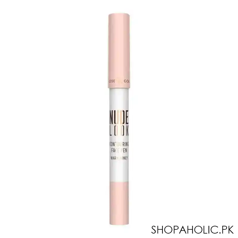 golden rose nude look contouring face pen, warm honey image2