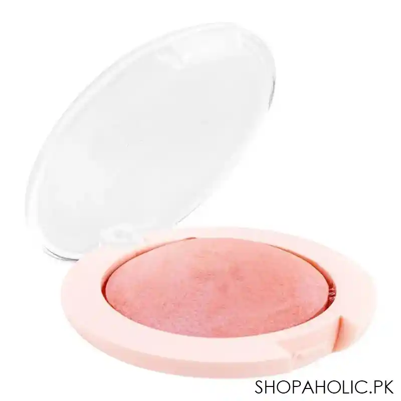 golden rose nude look face baked blusher, peachy nude, 2.5g main image