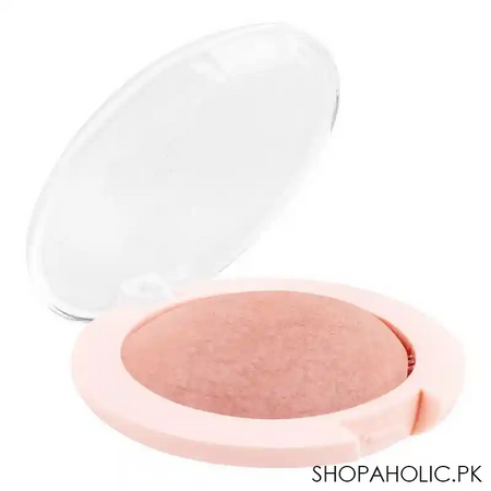 golden rose nude look matte baked eye shadow, caramel nude main image