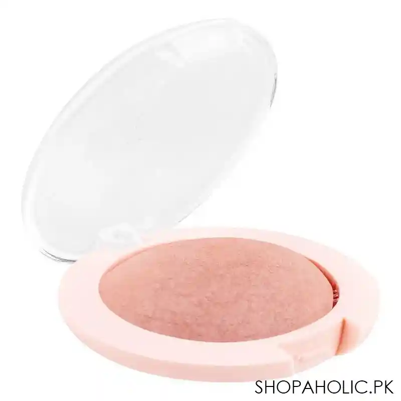 golden rose nude look matte baked eye shadow, caramel nude main image