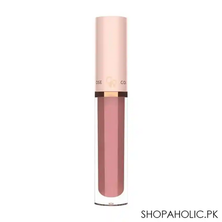 golden rose nude look natural shine lip gloss, 02, pinky nude image3