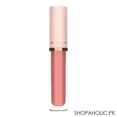 golden rose nude look natural shine lip gloss, 03, coral nude image3