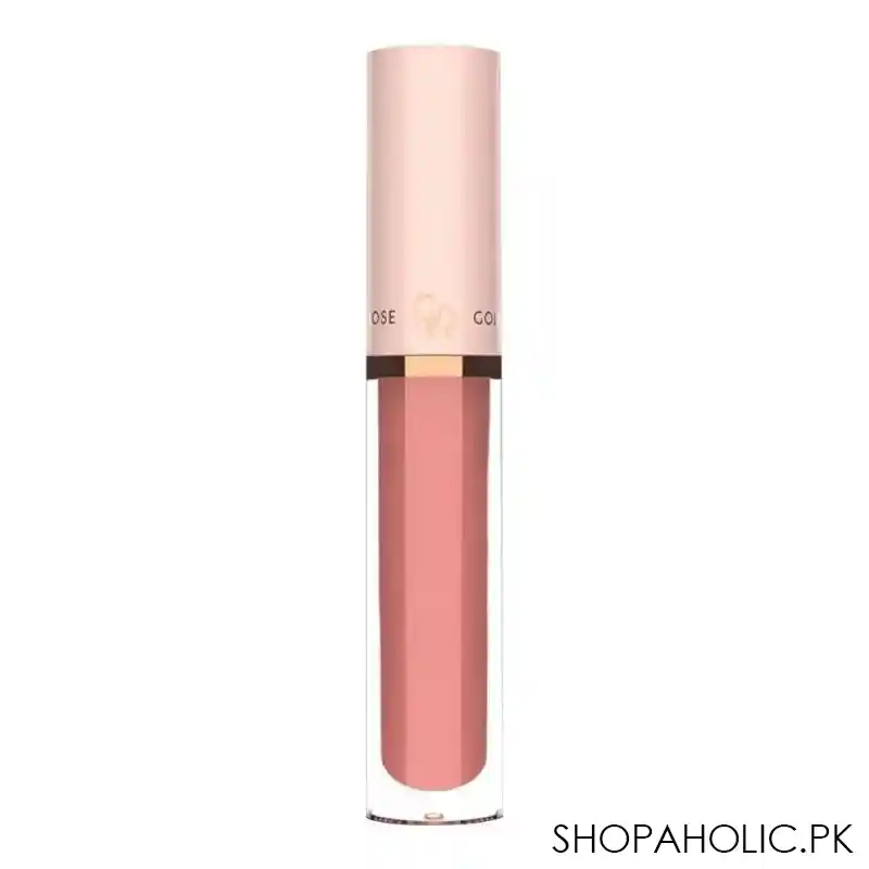golden rose nude look natural shine lip gloss, 03, coral nude image3