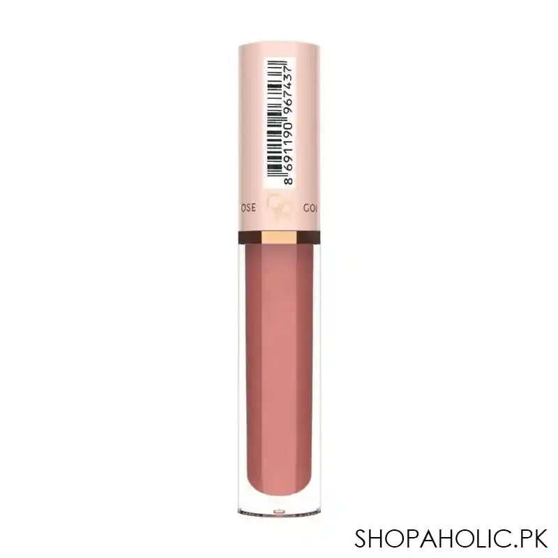 golden rose nude look natural shine lip gloss, 04, peachy nude image3