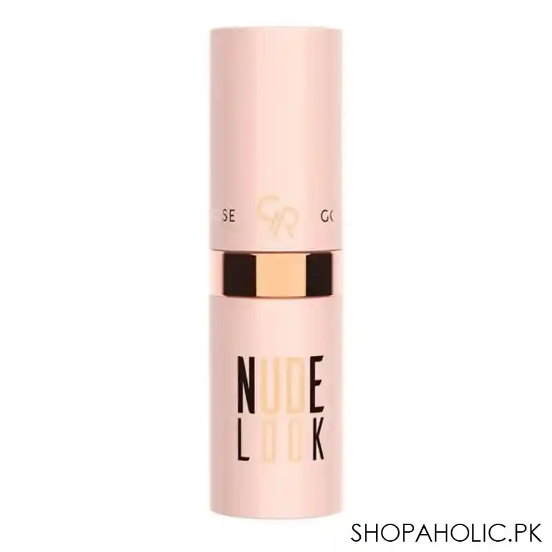 golden rose nude look perfect matte lipstick, 03, pinky nude image2