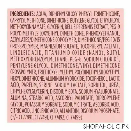 golden rose nude look radiant tinted moisturiser hydrating skin tint, spf25, 03, deep tint image4