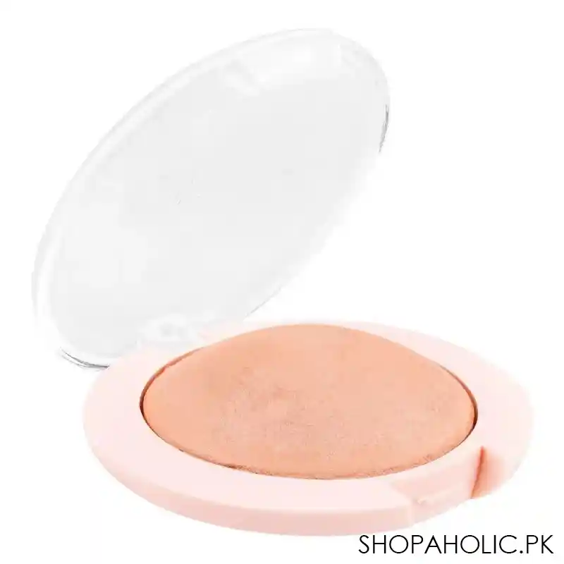 golden rose nude look sheer baked powder, nude glow main image