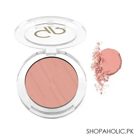 golden rose powder blush, soft & silky, 01 pastel pink main image