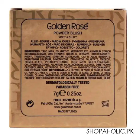 golden rose powder blush, soft & silky, 02 terra nut image4