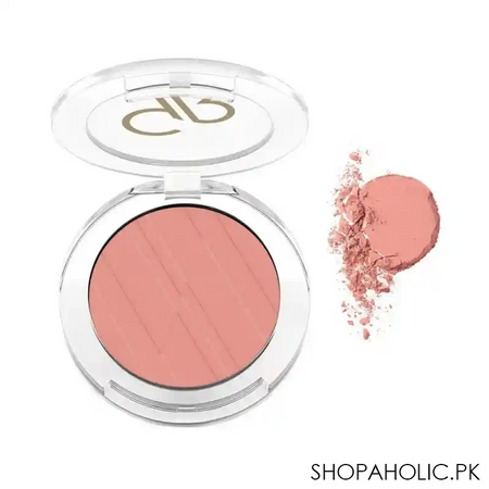 golden rose powder blush, soft & silky, 03 hot pink main image