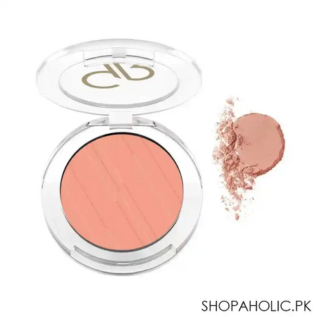 golden rose powder blush, soft & silky, 05 shimmer rose main image