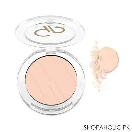golden rose pressed powder spf 15, 104 natural rose, vitamin a + e, paraben free main image
