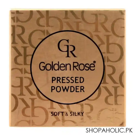 golden rose pressed powder spf 15, 108 dark beige, vitamin a + e, paraben free image3