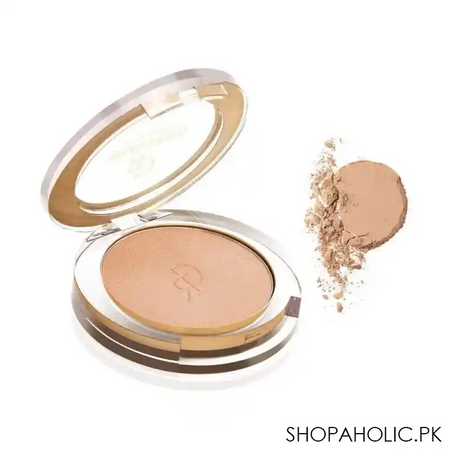 golden rose pressed powder spf 15, 108 dark beige, vitamin a + e, paraben free main image