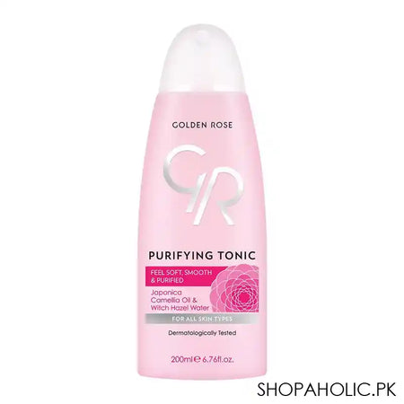Golden Rose Purifying Tonic, All Skin Types, 200ml - Main Image