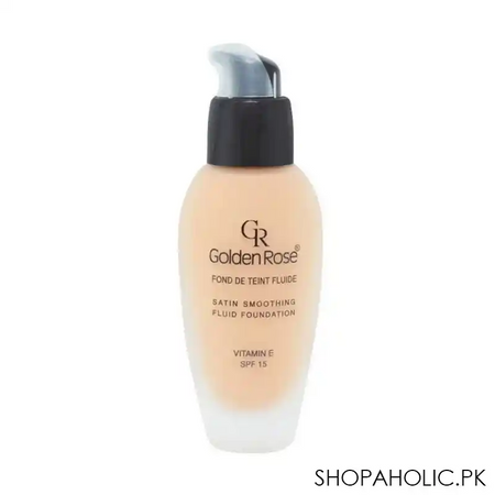 golden rose satin smoothing spf 15 fluid foundation, 29, long lasting main image