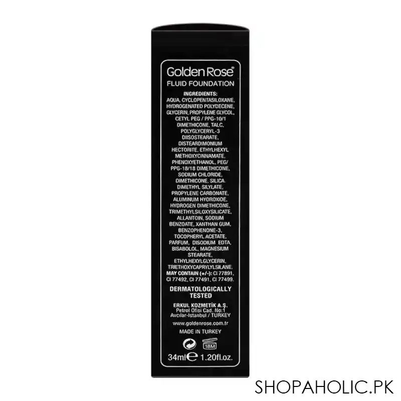 golden rose satin smoothing spf 15 fluid foundation, 30 image3