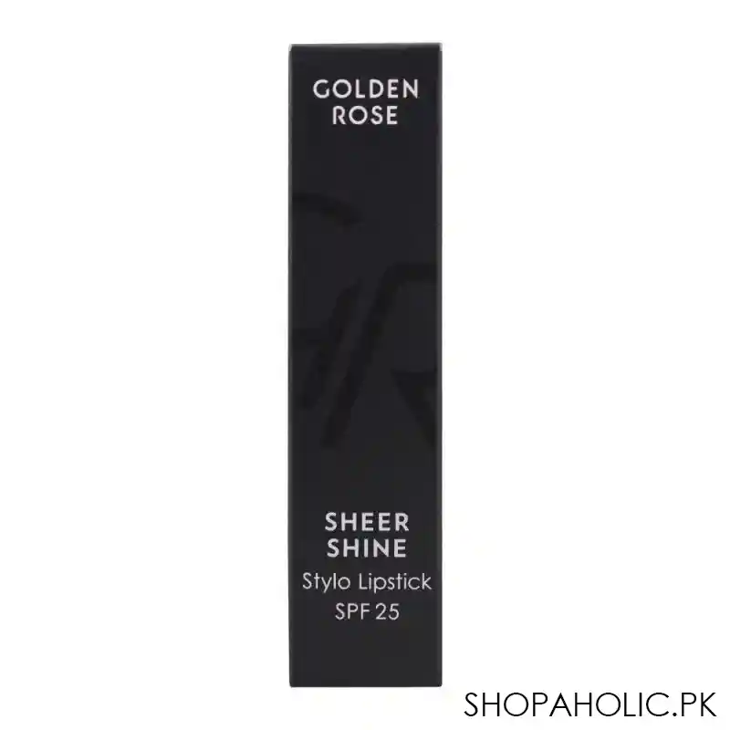 golden rose sheer shine stylo lipstick, spf 15, 21 image3