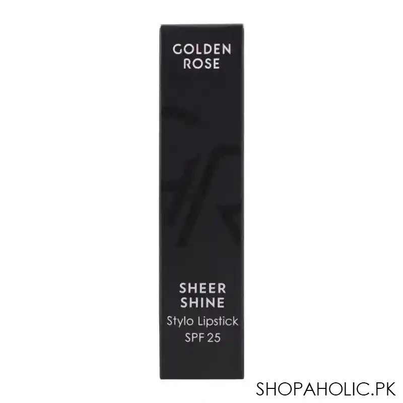 golden rose sheer shine stylo lipstick, spf 25, 20 image4