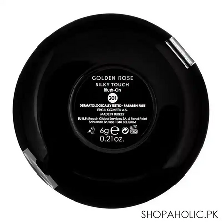 golden rose silky touch blush on, 201 image3