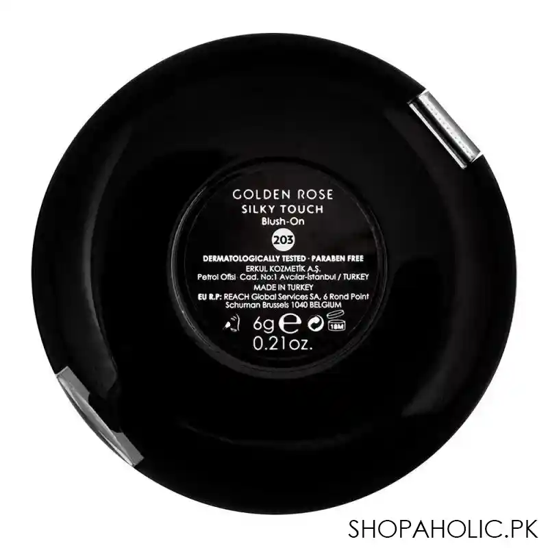 golden rose silky touch blush on, 203 image3