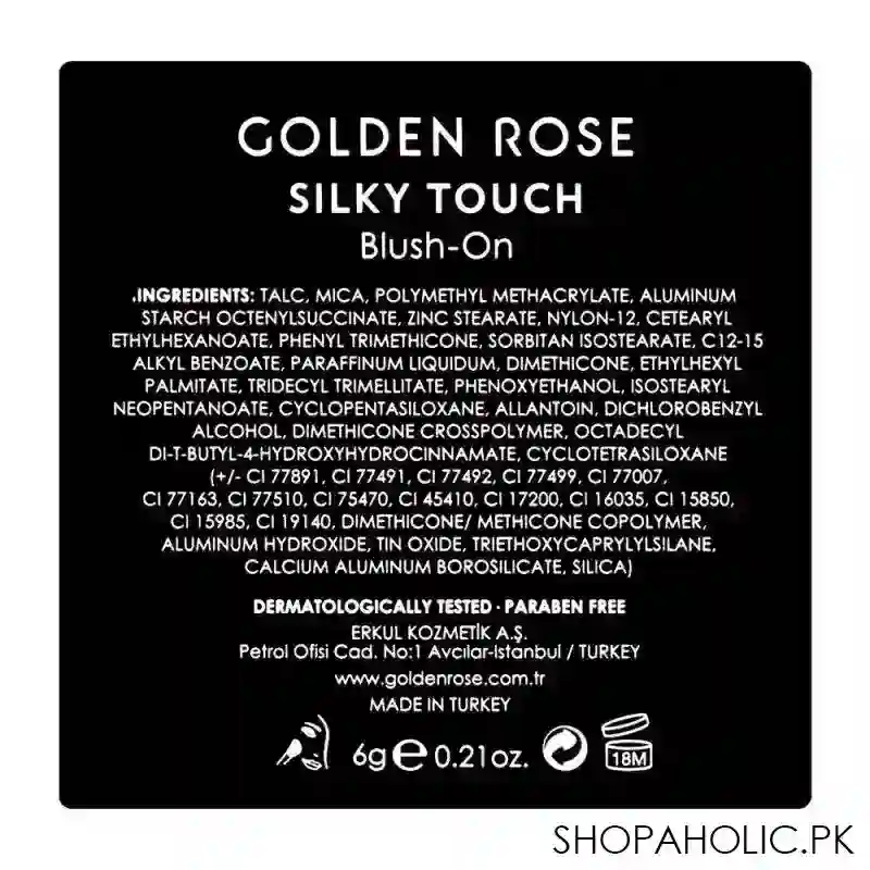 golden rose silky touch blush on, 204 image5